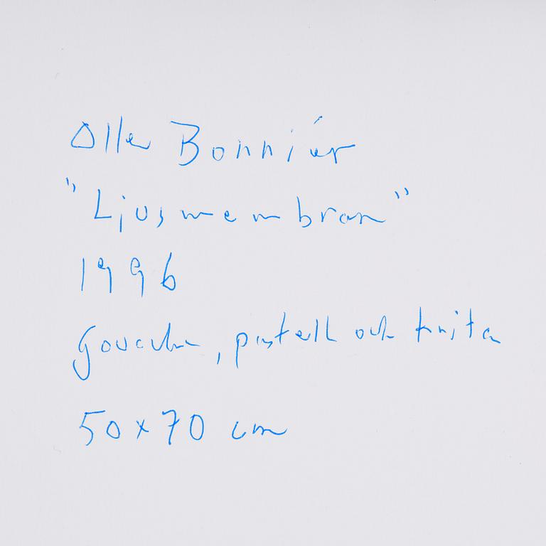 Olle Bonniér, "Ljusmembran".