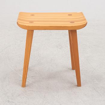 Carl Malmsten, a 'Visingsö' stool, second half of the 20th Century.