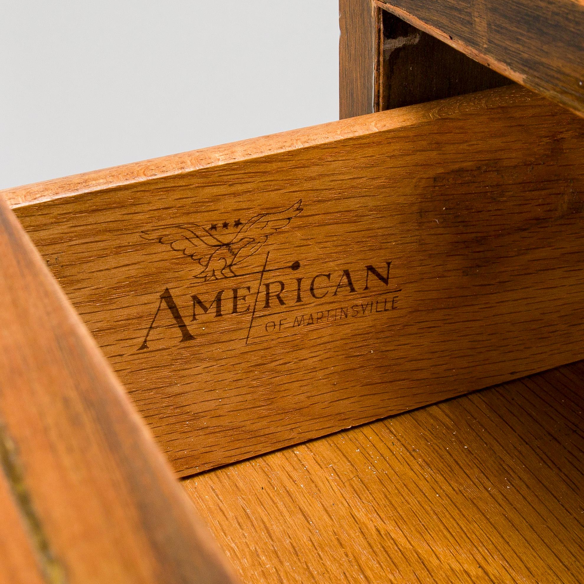 Merton Gershun, sideboard, "Dania", American of Martinsville, 1900-talets mitt, USA.