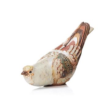 82. Tyra Lundgren, a stoneware sculpture of a dove, Sweden, mid 1900s.