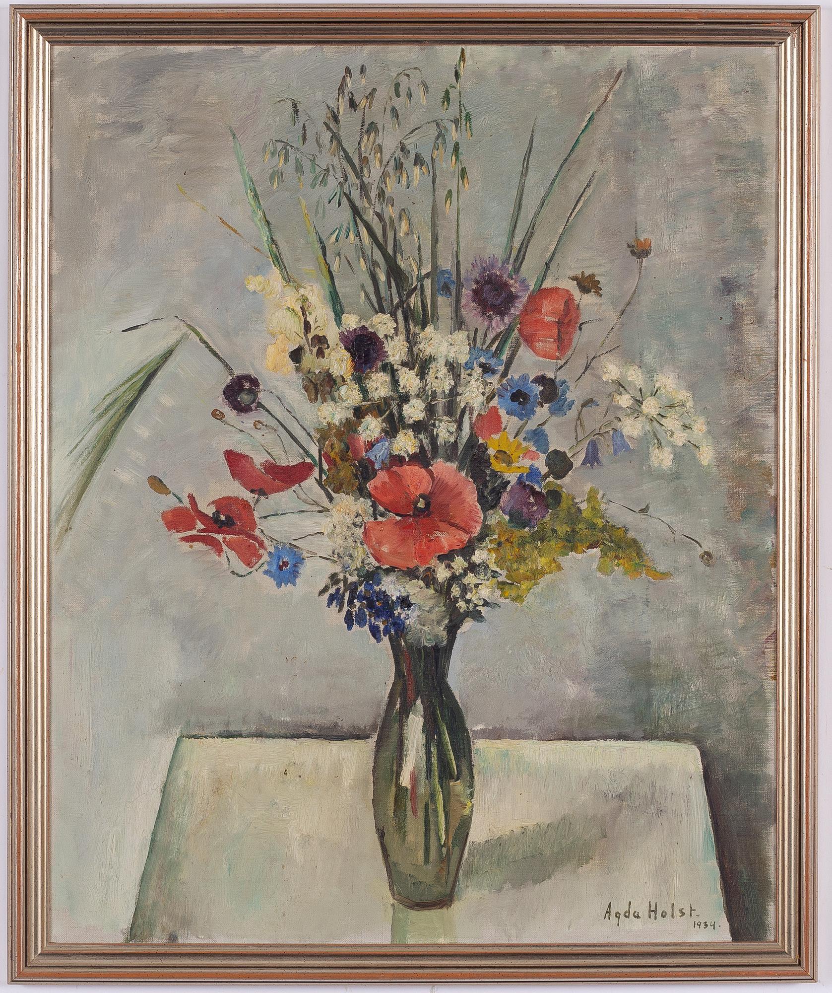 Agda Holst, "Ängsblommor".