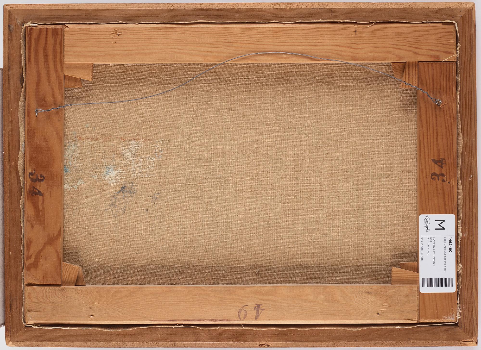 Lage Lindell, Untitled.