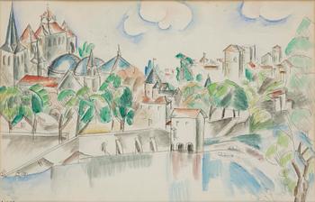 747. André Lhote, Urban landscape.