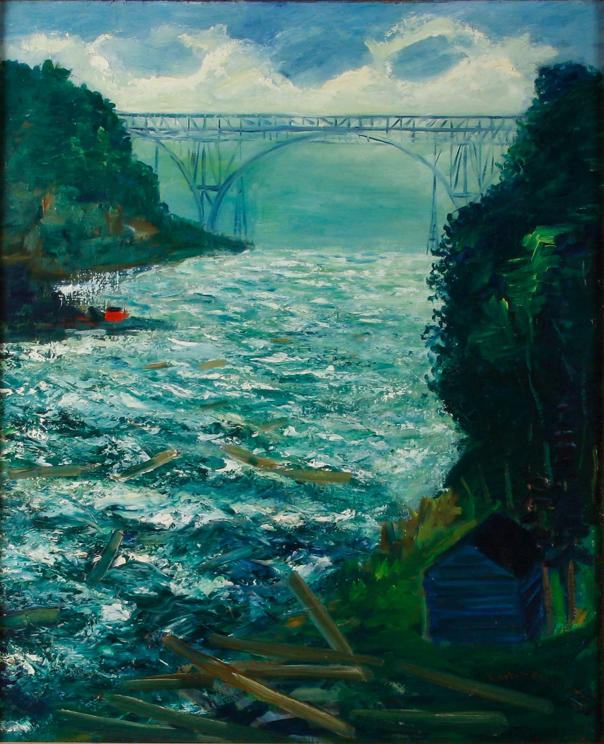 BERTEL-NORDSTRÖM, "BERTEL". Olja på duk, sign. o dat. 1935.