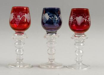 REMMARE, 12 st, glas, trol. Trelleborg.
