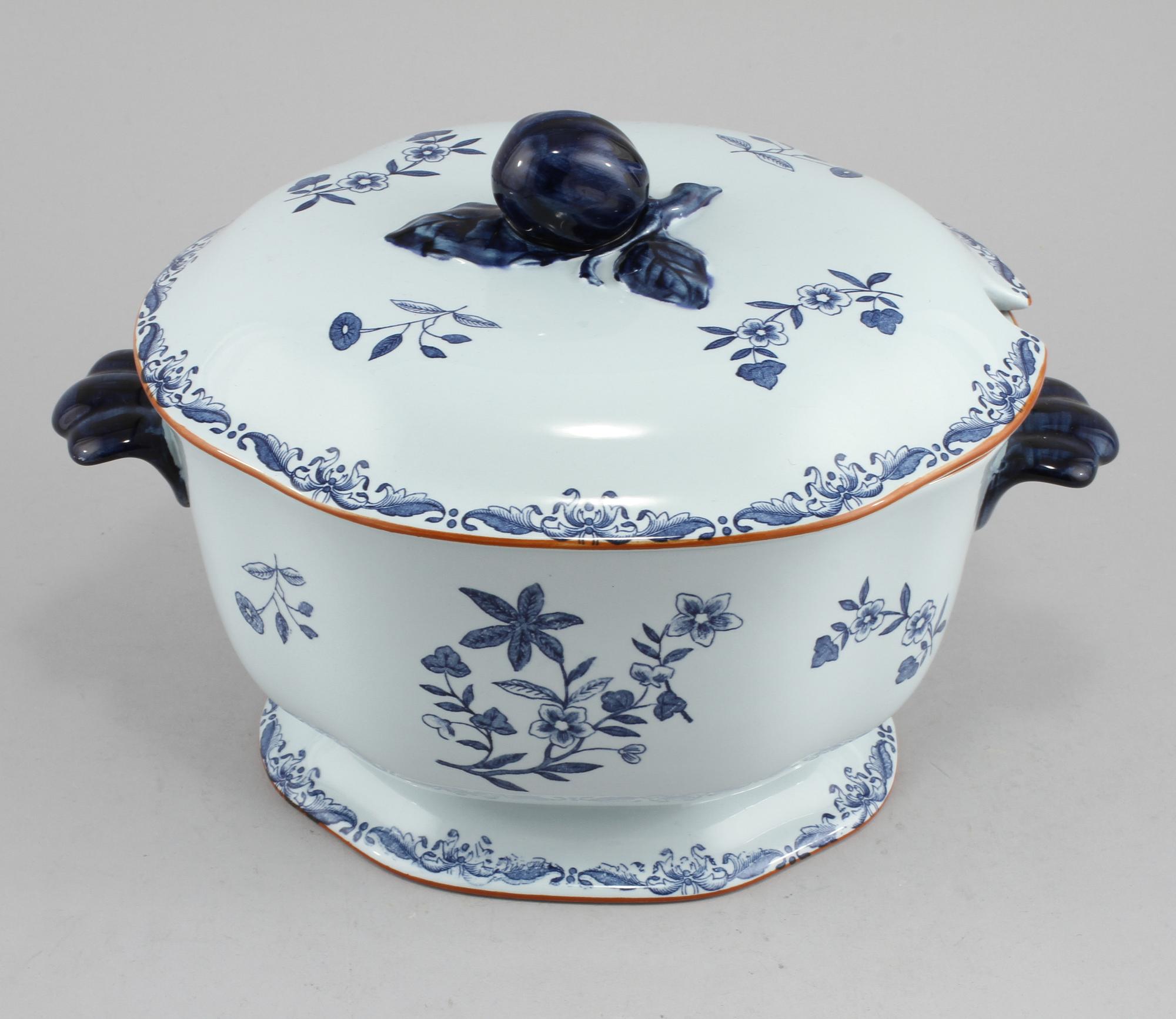 TERRIN, porslin, "Ostindia", Rörstrand, 1900-talets andra hälft.