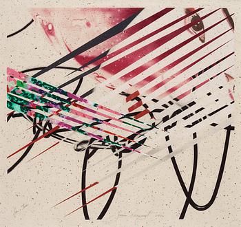 246. James Rosenquist, "The kabuki blushes", from: "Secrets in carnations".