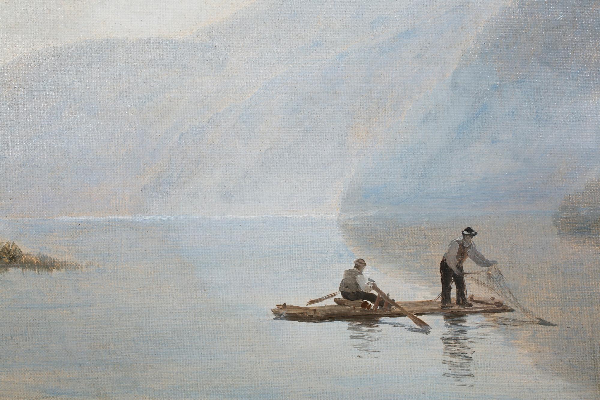 LUDVIG SKRAMSTAD, oil on canvas, signed.