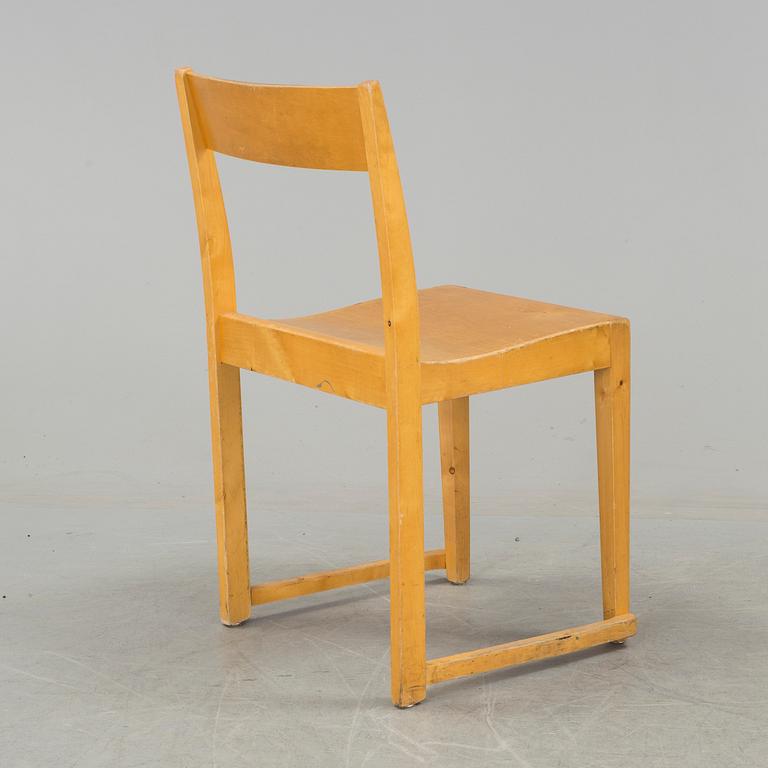 SVEN MARKELIUS, a set of 11 "Orkesterstolen" chairs from the middle of the 20th century.