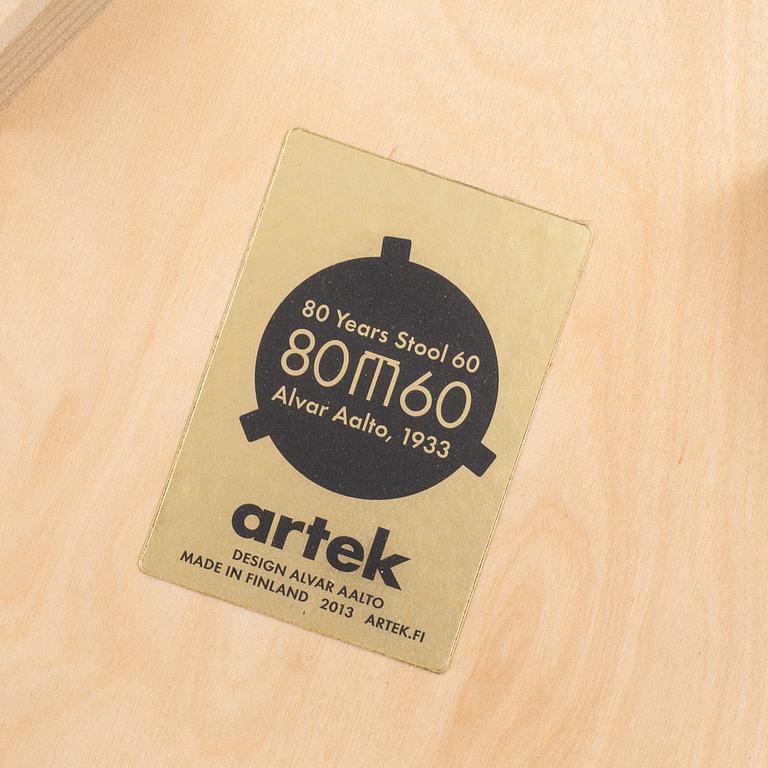 ALVAR AALTO, a five piece birch dining suite from Artek, Finland.