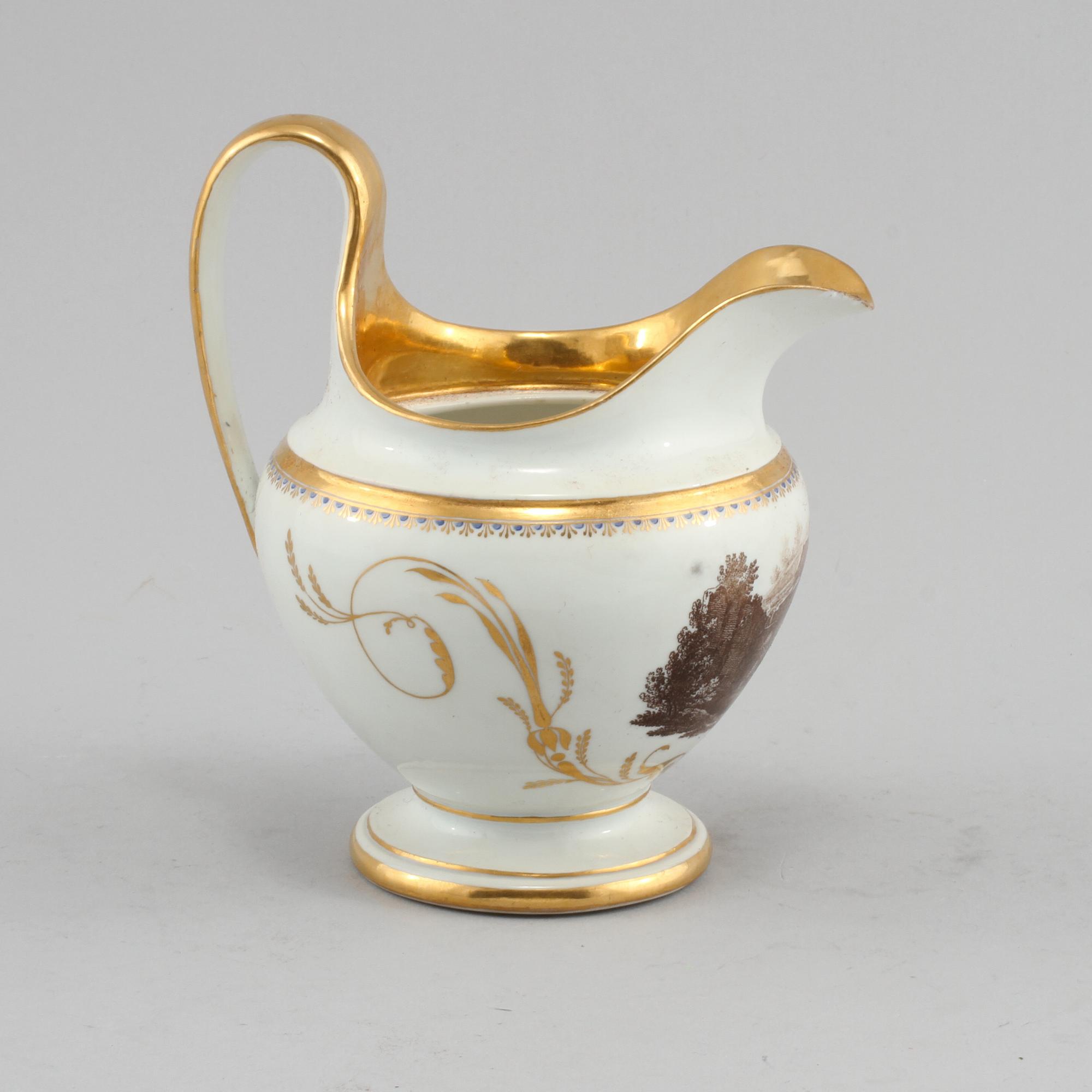 KANNA, porslin, Meissen, 1800-talets senare del.