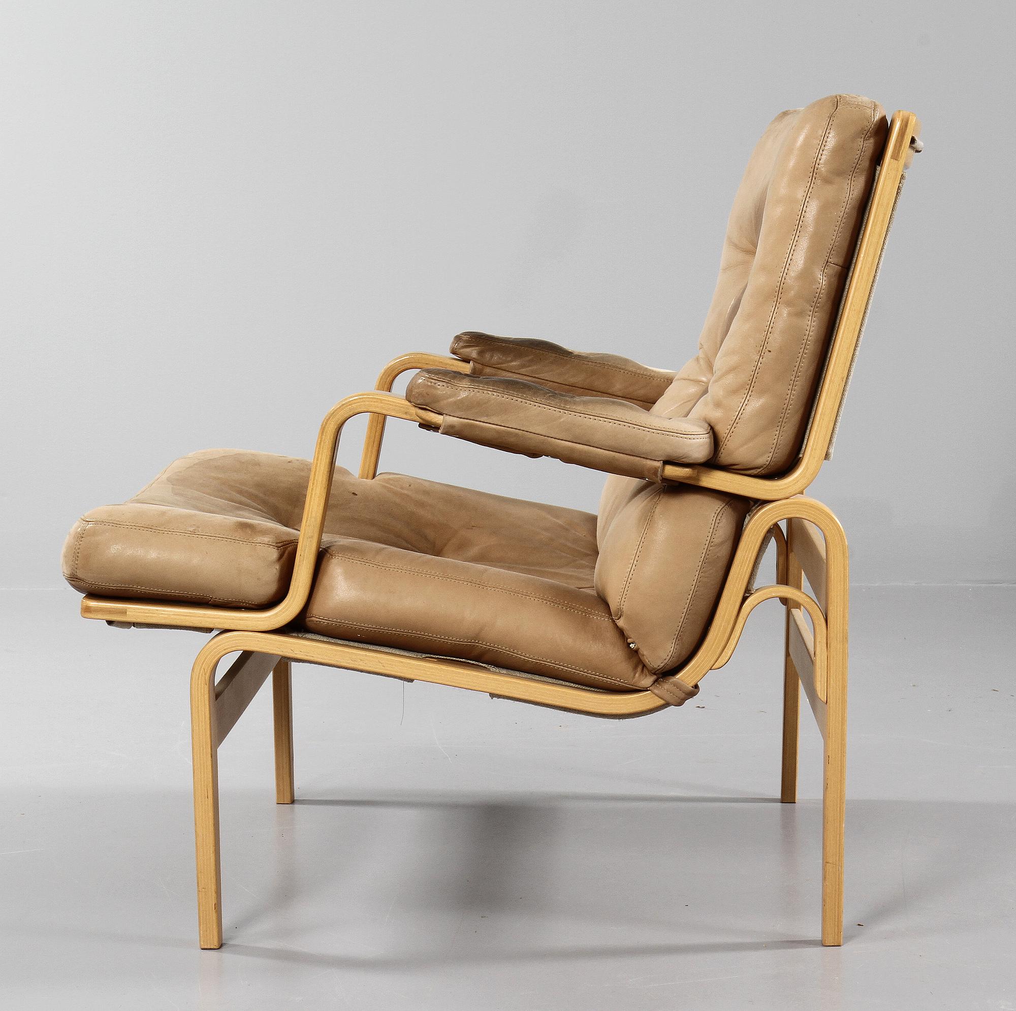 FÅTÖLJ, "Ingrid", Bruno Mathsson, Dux.