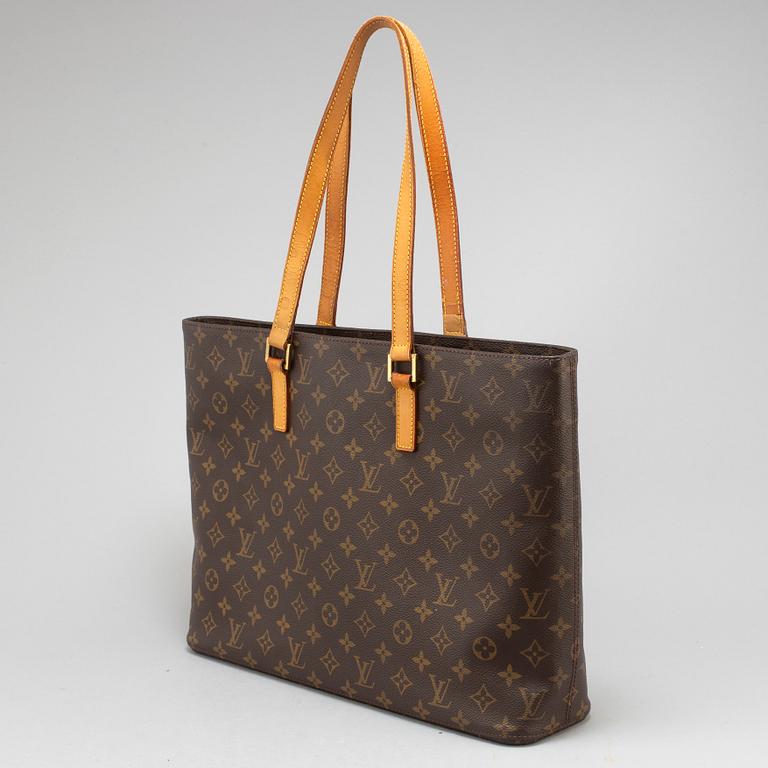 LOUIS VUITTON, a monogram canvas 'Luco' bag.