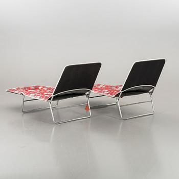 SOLSÄNGAR, ett par. Kurz. 1960/70-tal.