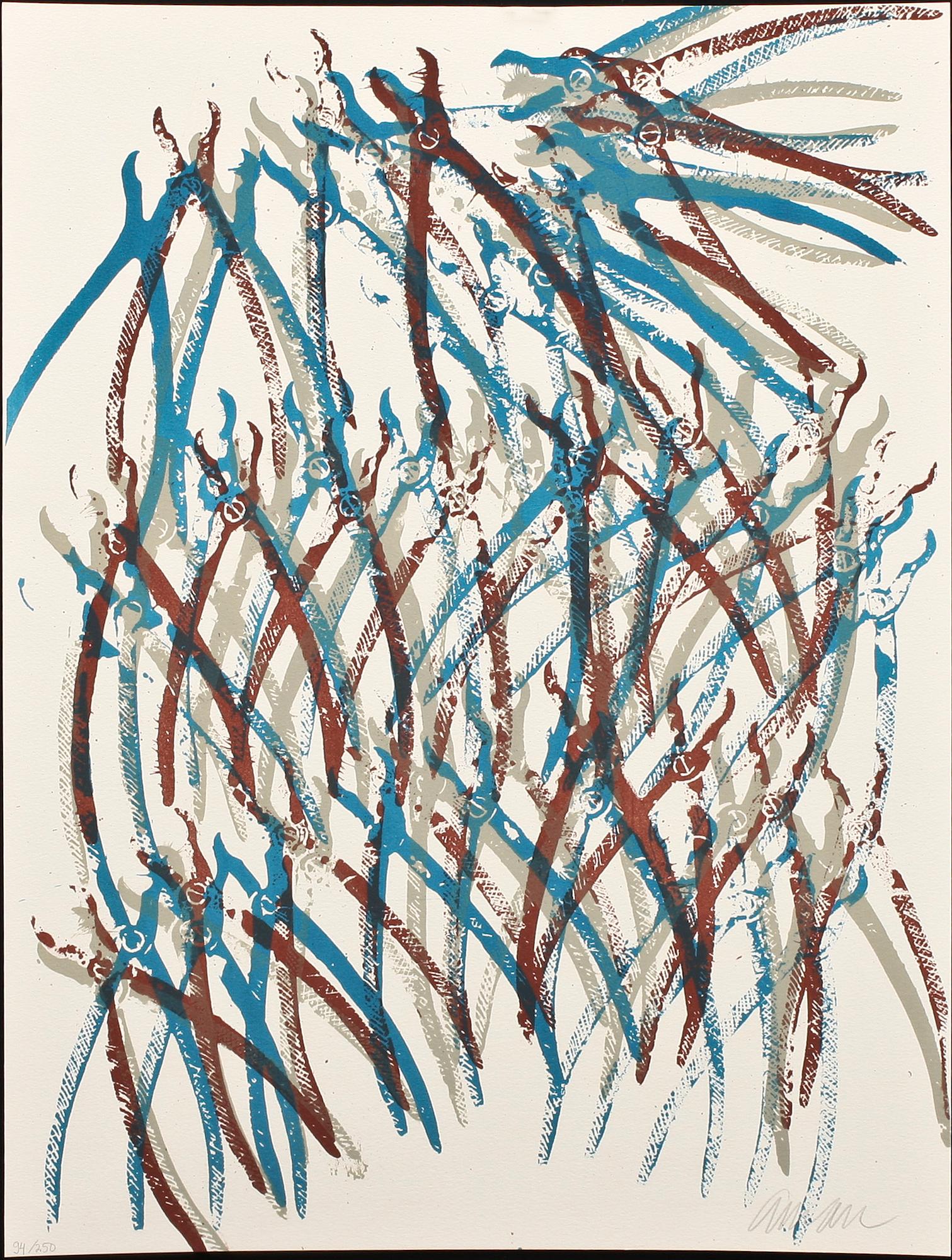 FERNANDEZ ARMAN, "ARTISTERY: DENTISTERY", mapp med 5 färglitografier, sign o numr 94/250.