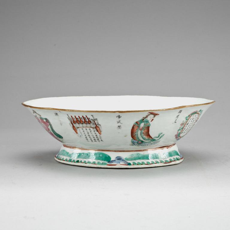 SKÅL, porslin, Kina, 1800-tal.