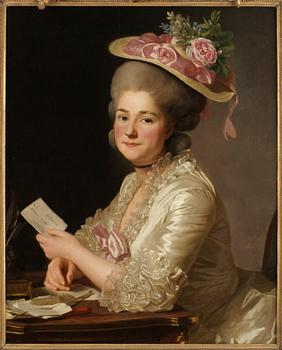 Alexander Roslin, "Marie Emilie Boucher" (född 1740, gift Cuivilliers 1779).