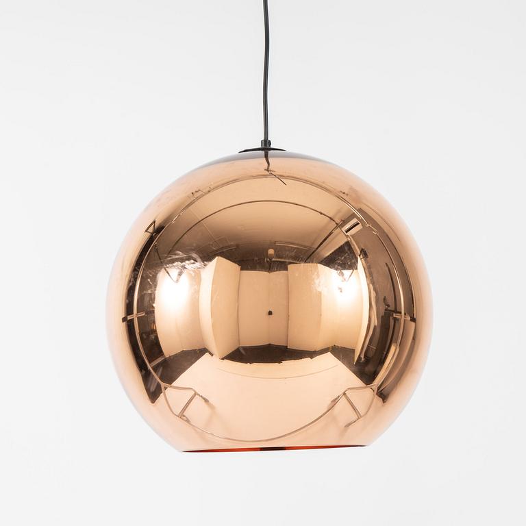 Tom Dixon, a 'Copper Shade' ceiling light, 21st Century.