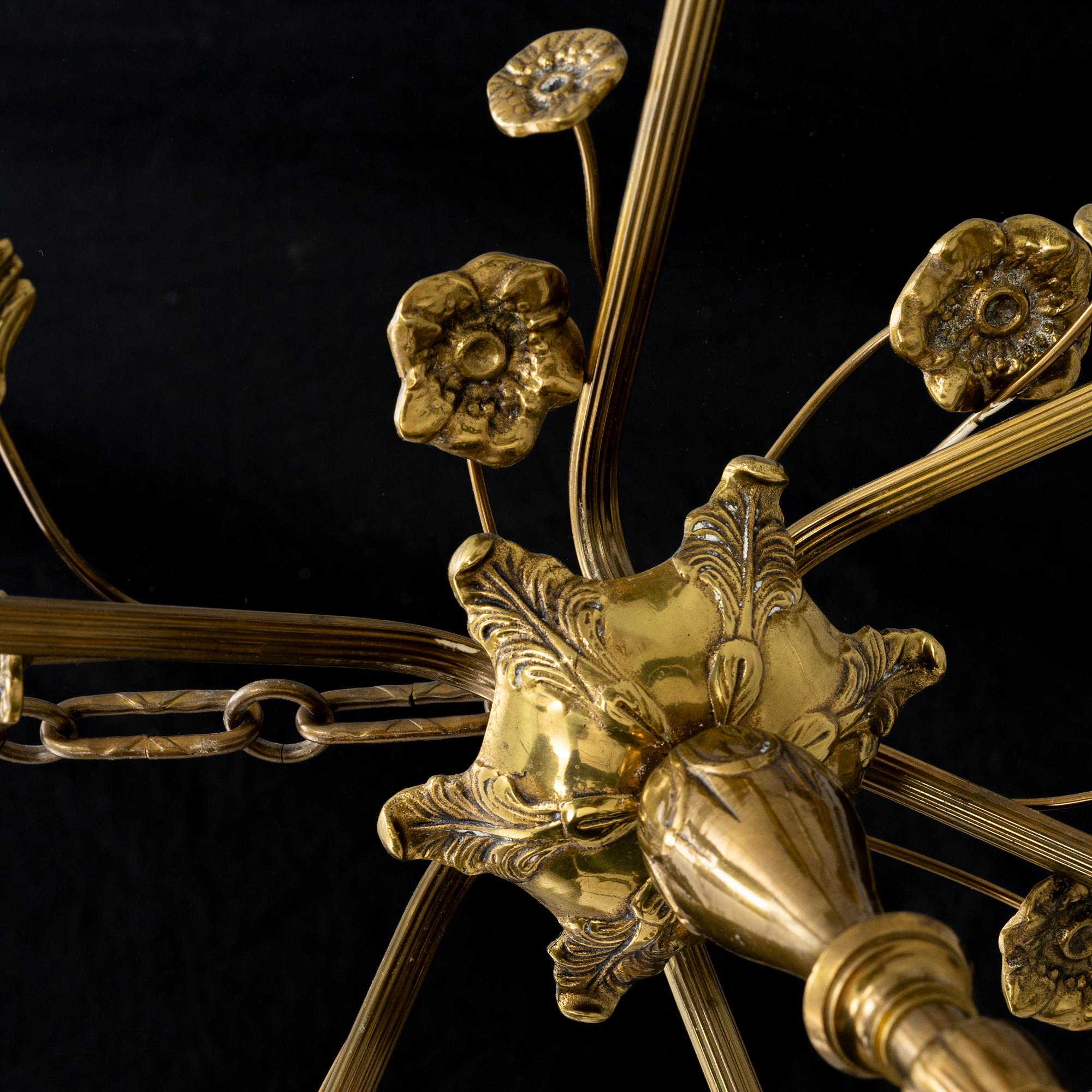 Taklampa, 1900-talets första hälft.