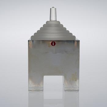 MARKKU SALO, SKRIN, glas, "Babylon", signerad M. Salo Nuutajärvi.