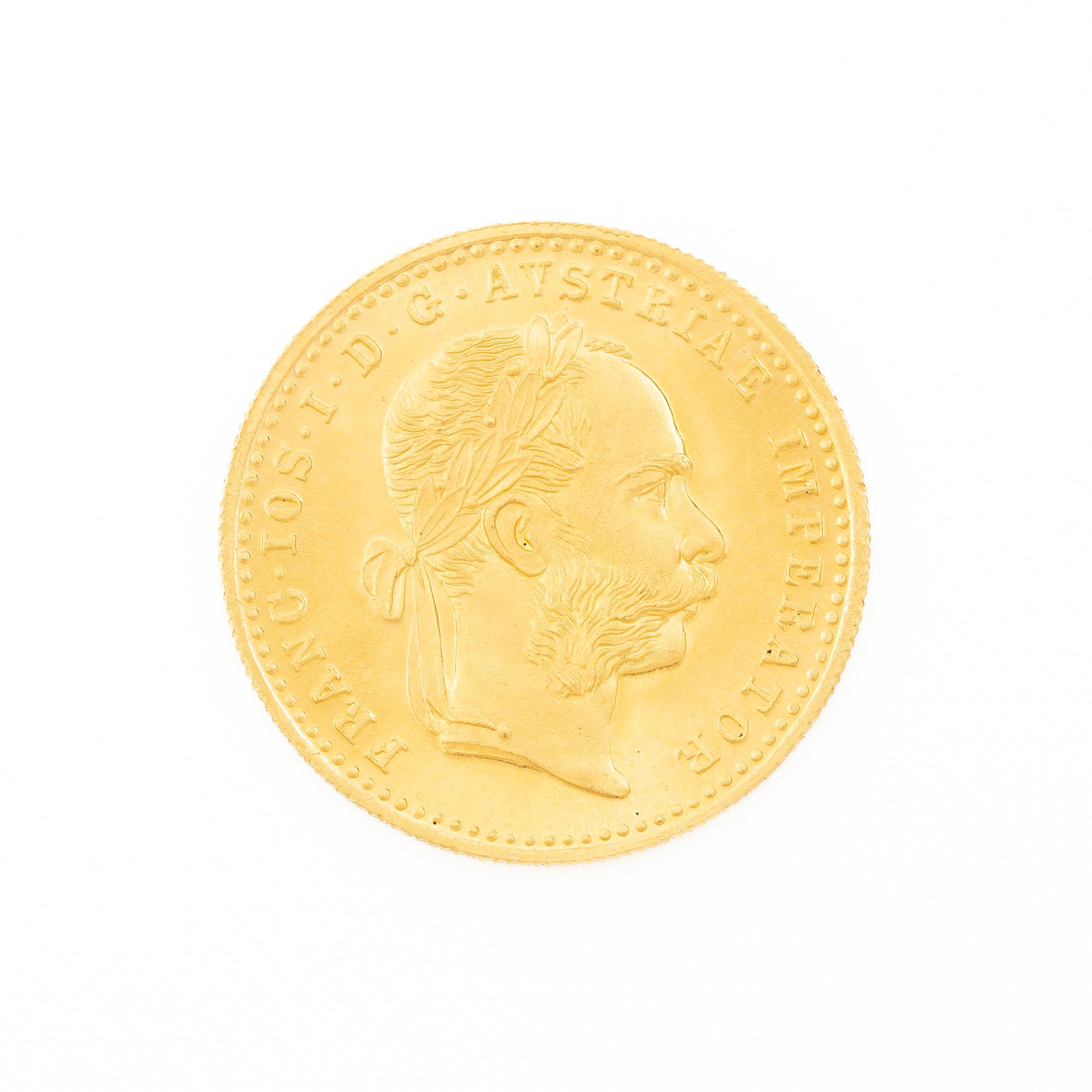 Guldmynt, Österrike-Ungern, 1 Ducat, 1915.