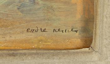 Endre Nemes, "Kvinna vid stranden".