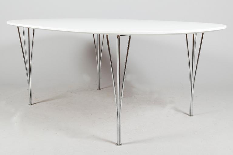 MATBORD, "Superellips", Piet Hein och Bruno Mathsson för Fritz Hansen, 1900-talets andra hälft.