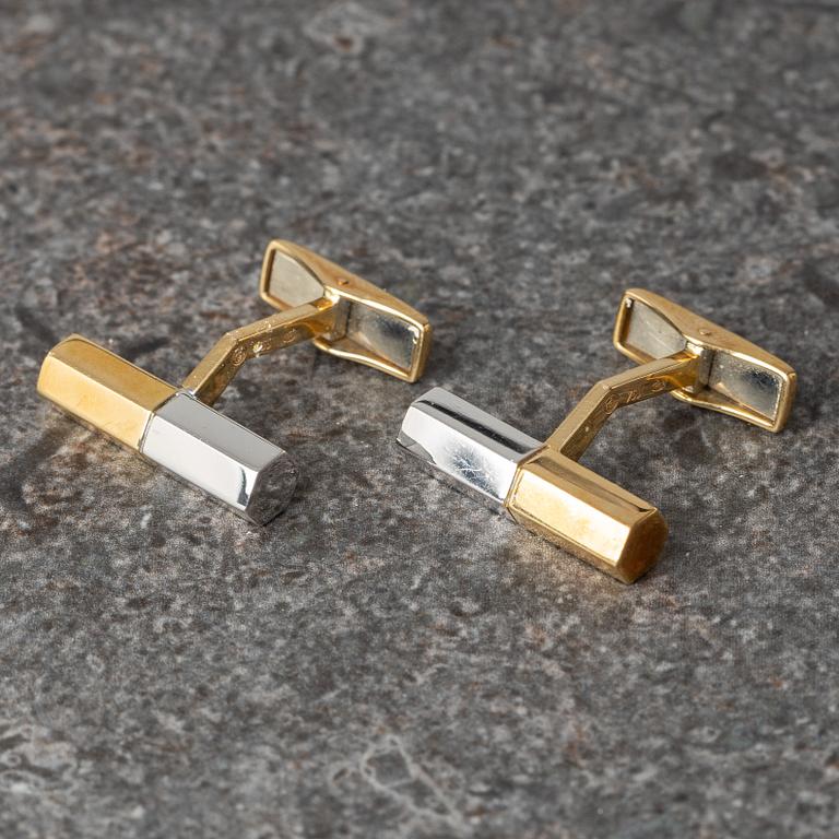 Patek Philippe, cufflinks, ca 1980.