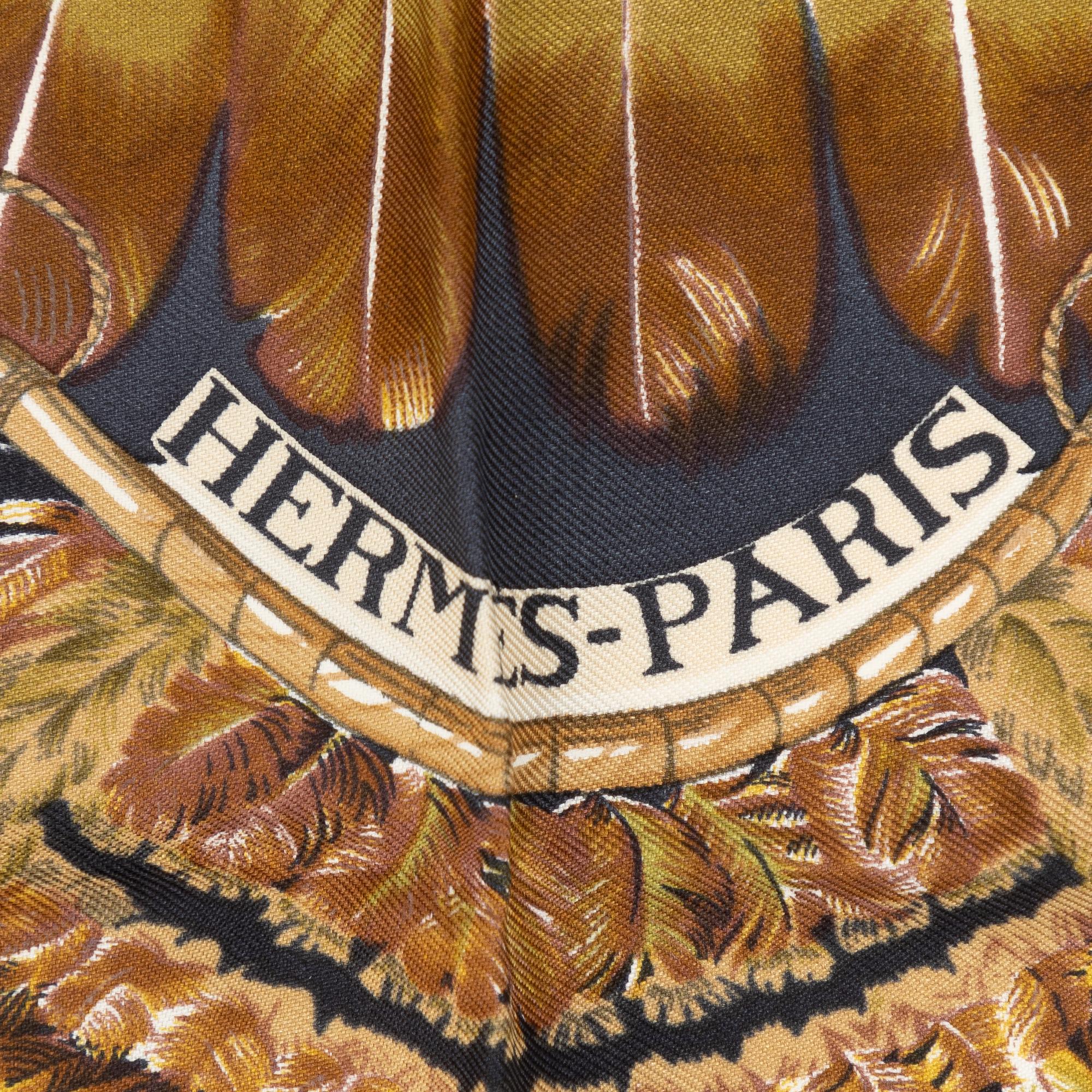 Hermès, scarf, "Brazil".