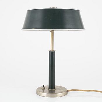 Harald Notini, a table lamp, model "15205", Arvid Böhlmarks Lampfabrik 1930s.
