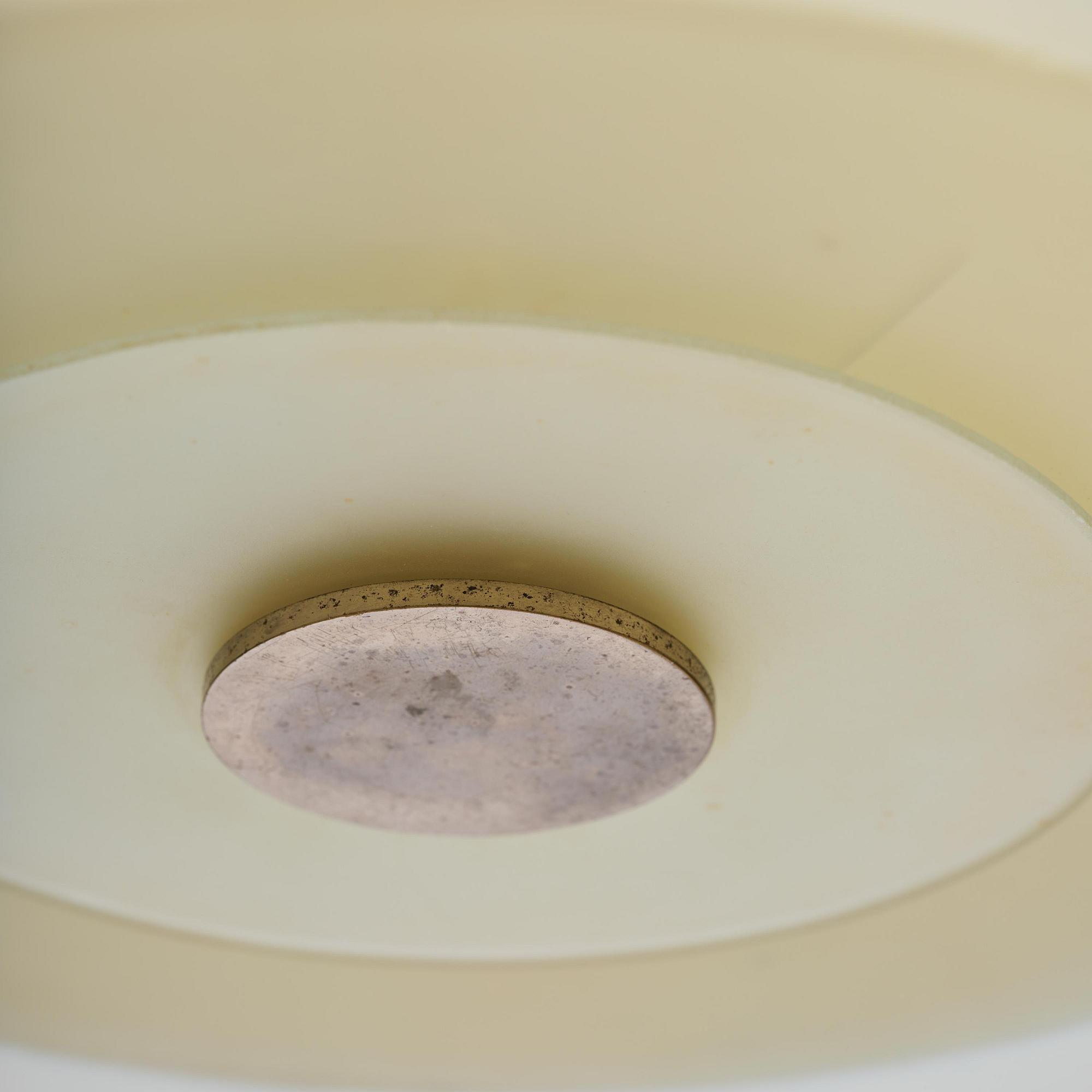 Harald Notini, a ceiling lamp model "10500", Arvid Böhlmarks Lampfabrik, Stockholm, 1930s.