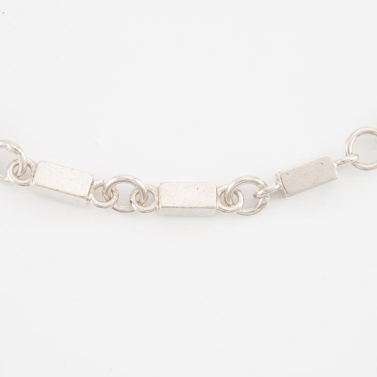 a sterling silver necklace, Lund 1957.