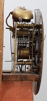 A Swedish 18th Century long case clock by P. Ernst.