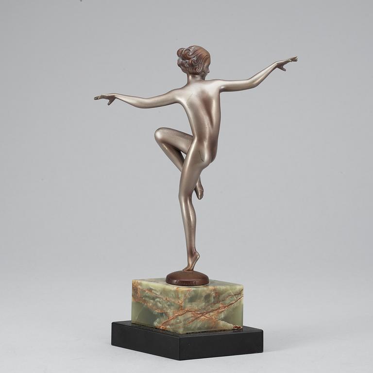 A Josef Lorenzl bronze sculpture, Austria 1920's-30's.