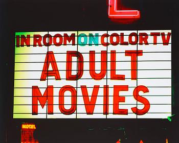 136. Albert Watson, "Adult Movies, Las Vegas", 2001.