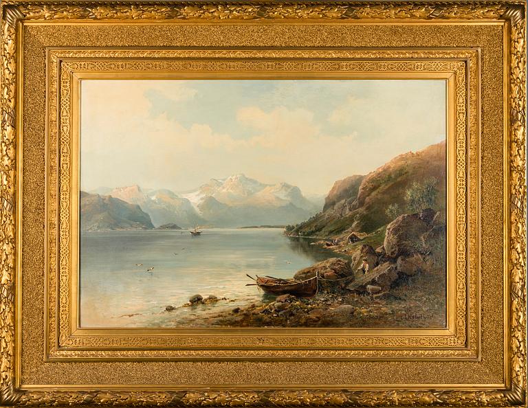 FJORD LANDSCAPE.