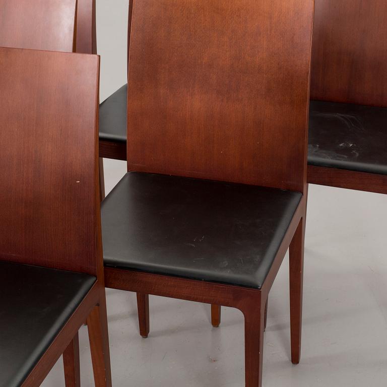 SIX "ANNA" CHAIRS BY  Ludovica Palomba CRASSEVIG MADE IN ITALY.