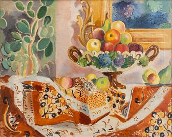 Arthur Percy, "Nature morte med äpplen".