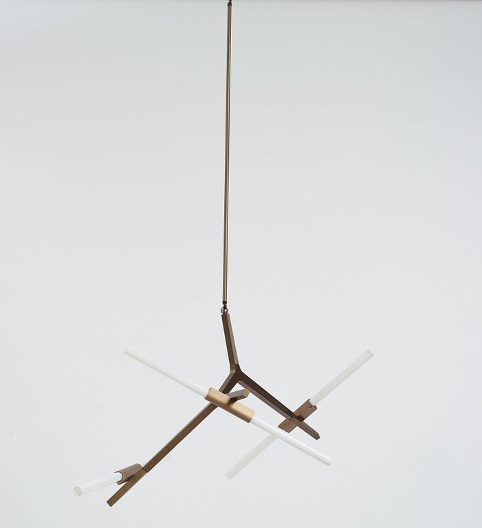 Lindsey Adelman, taklampa, "Agnes Chandelier 6", Roll and Hill, USA, efter 2010.