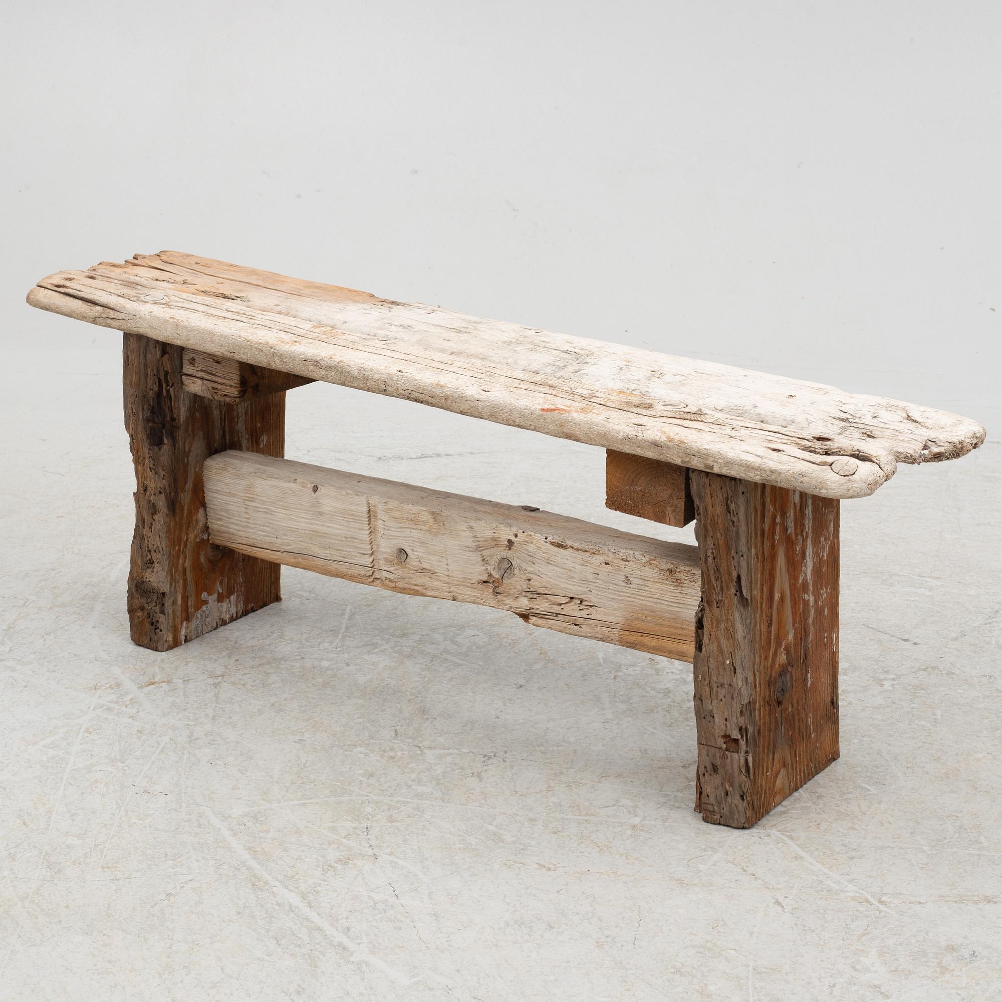 Two benches, 21st century.