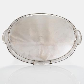Albert Feinauer, te- och kaffeservis, silver, 6 delar, Weimar-Schmuck, Tyskland 1921-1925.