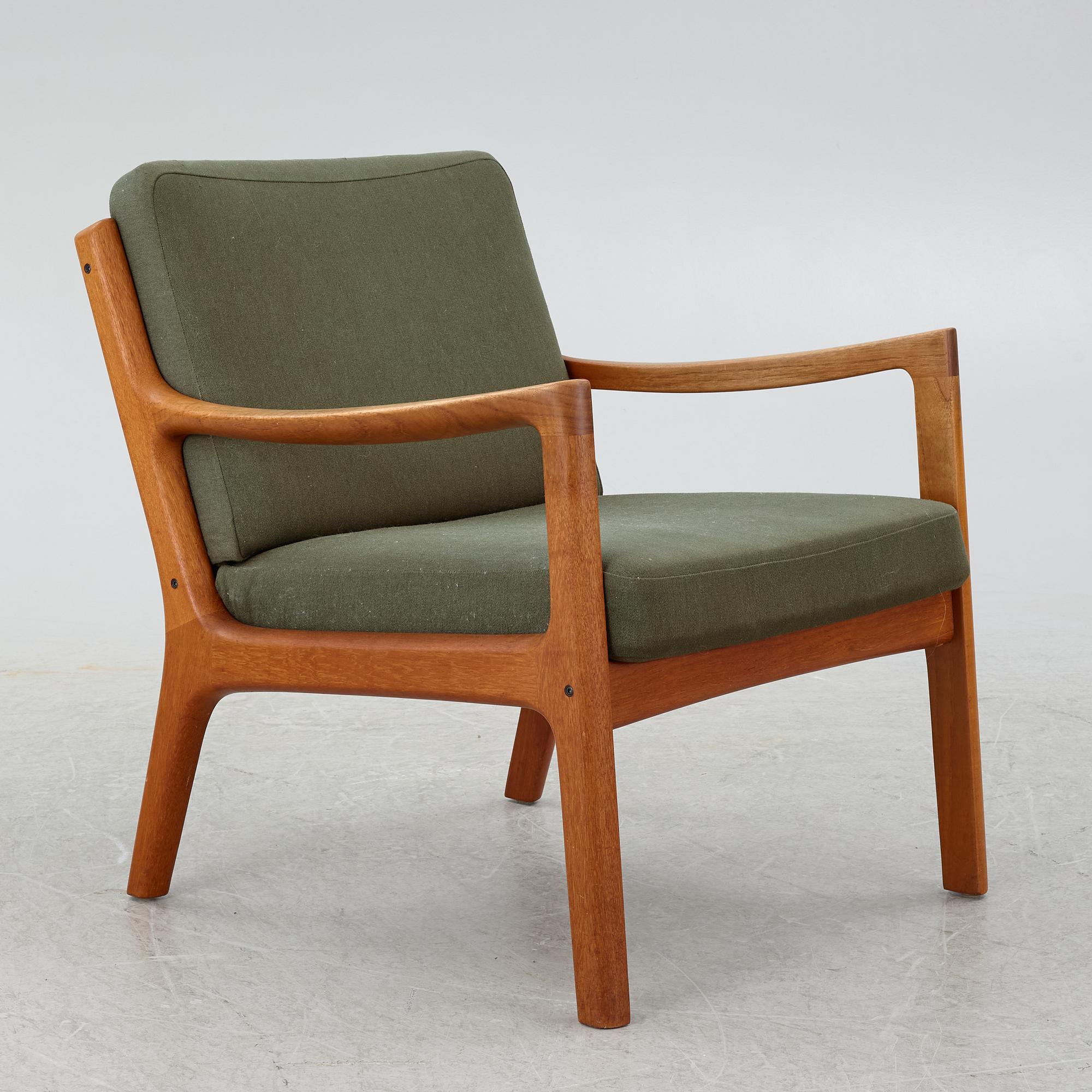 Ole Wanscher, a "Senator" armchair , France & Son, Denmark, 1950s/60s.