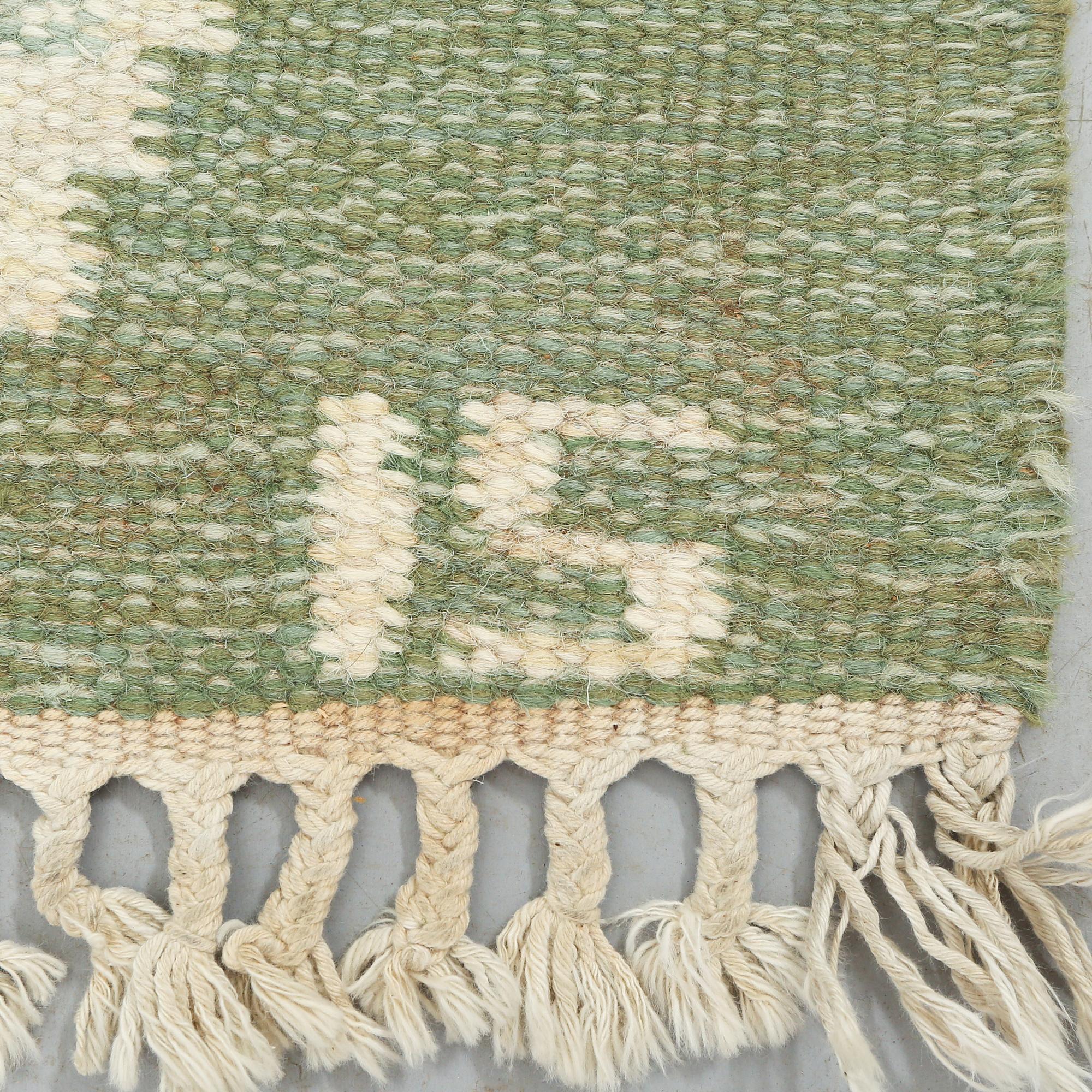 MATTA, rölakan, Ingegerd Silow, monogramsignerad, 1900-talets andra hälft, ca 194 x 139 cm.