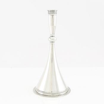 Wiwen Nilsson, Byzantine model candlestick in sterling silver, Lund 1959.