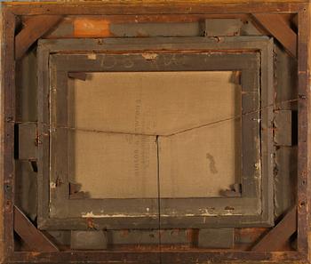 OKÄND KONSTNÄR, olja på duk signerad John Harvey, omkring år 1900.