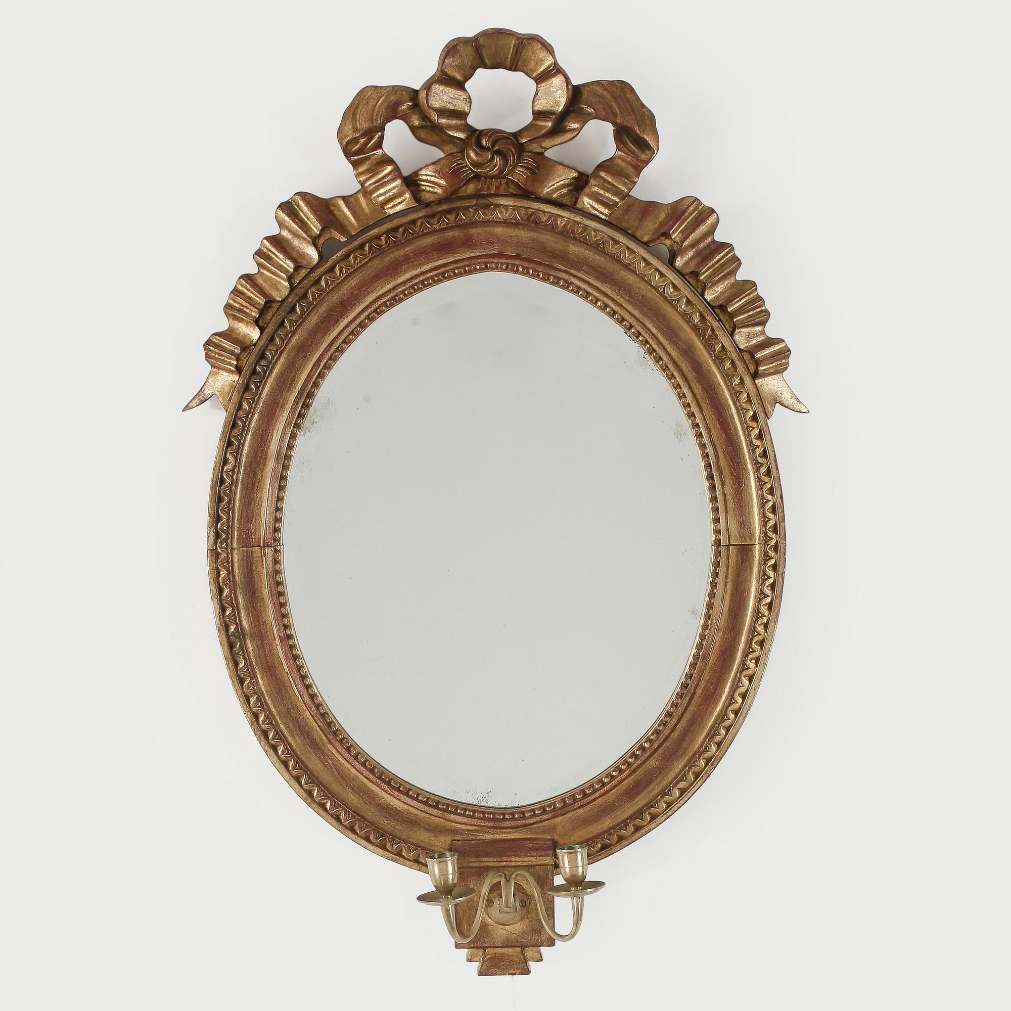 SPEGELLAMPETT, gustaviansk stil, 1900-tal.