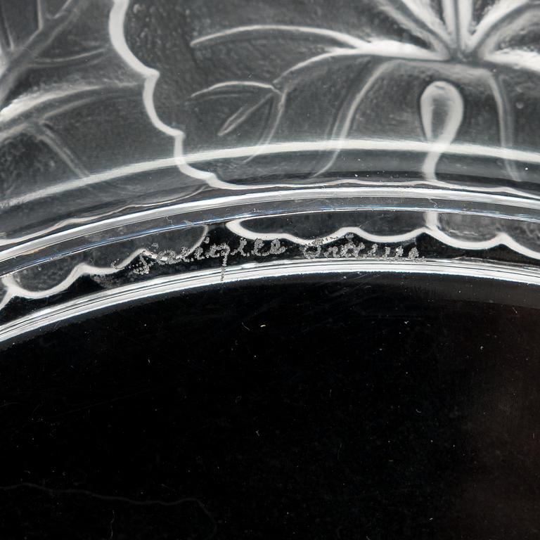 Tallrikar, 20 st, "Honfleur", Lalique, Frankrike 1900-talets senare hälft.