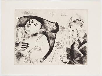 MARC CHAGALL, 71 st etsningar ur upplagan om 285 exemplar på Arches/MBM/J. Perrigot-papper, 1923-1948.