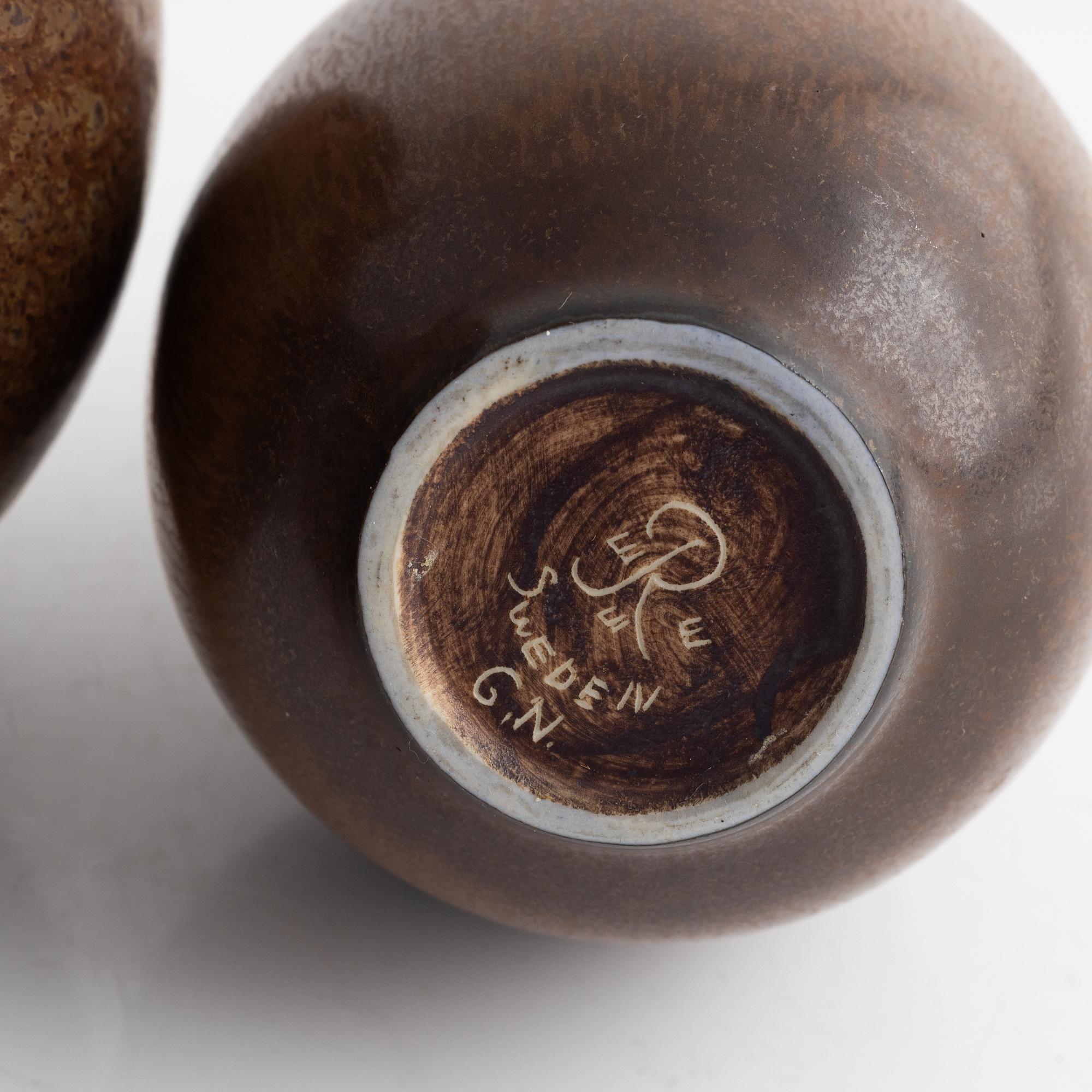 Gunnar Nylund, tekanna och hänkelvas, Rörstrand.