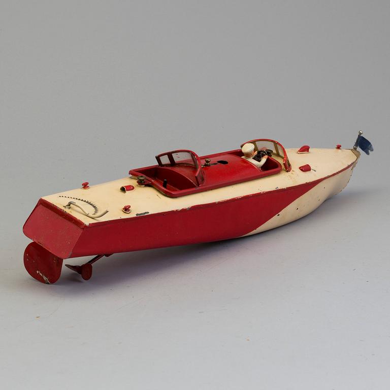 a JEP racing boat "Ruban Bleu No 2" France first half of the 20th century.